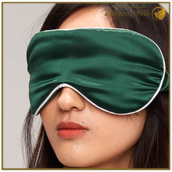 Máscara de olho confortável e popular para dormir 100% seda amoreira