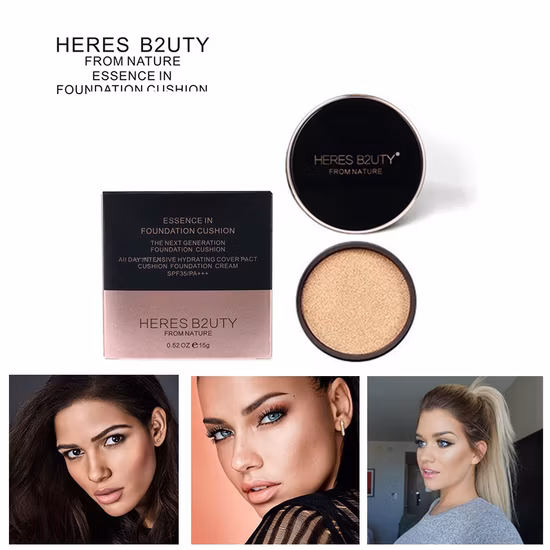 Corretivo alto Bb Cream Base líquida seca leve e natural para cuidados com a pele